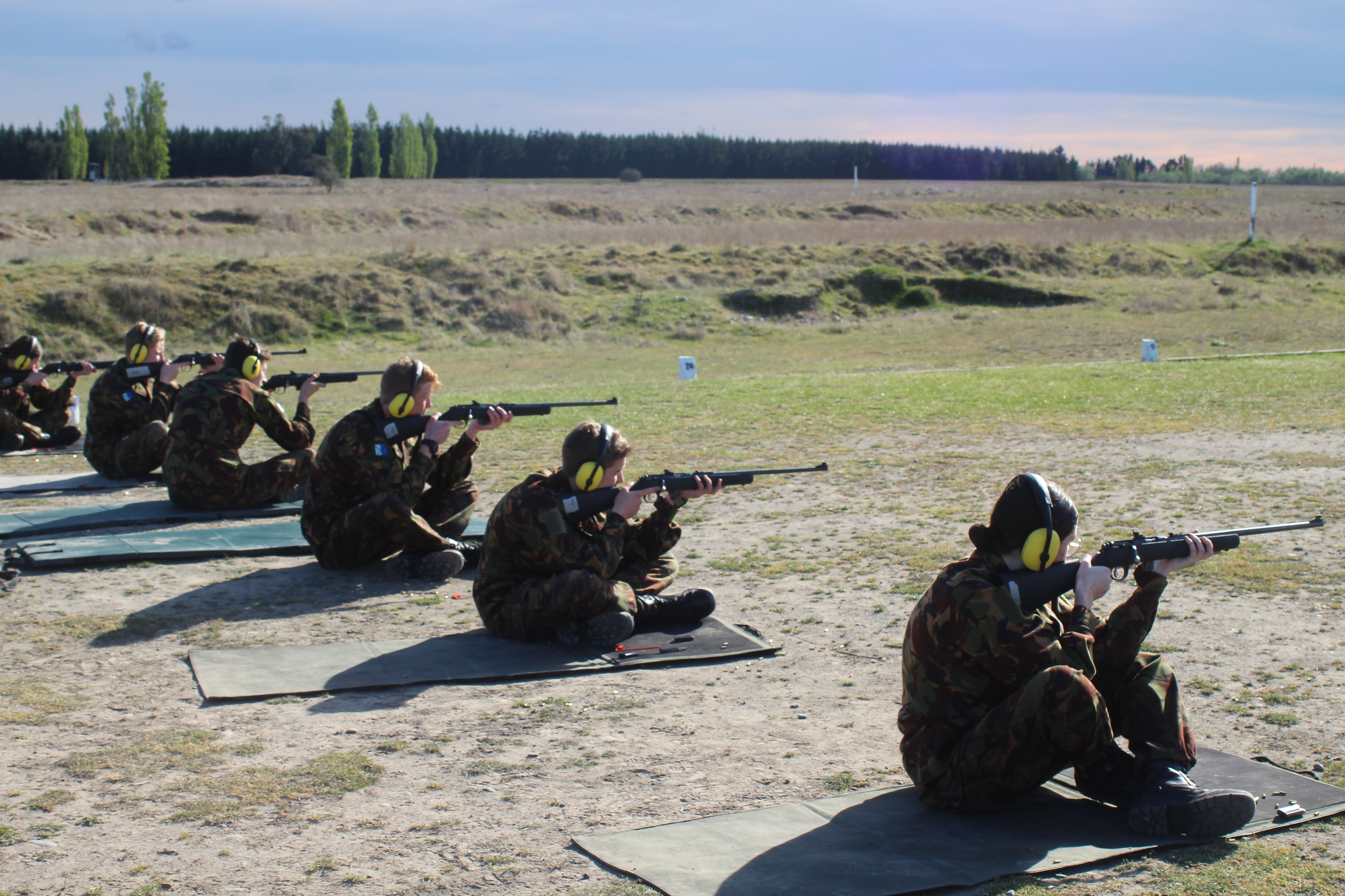 Army cadet shooting competition